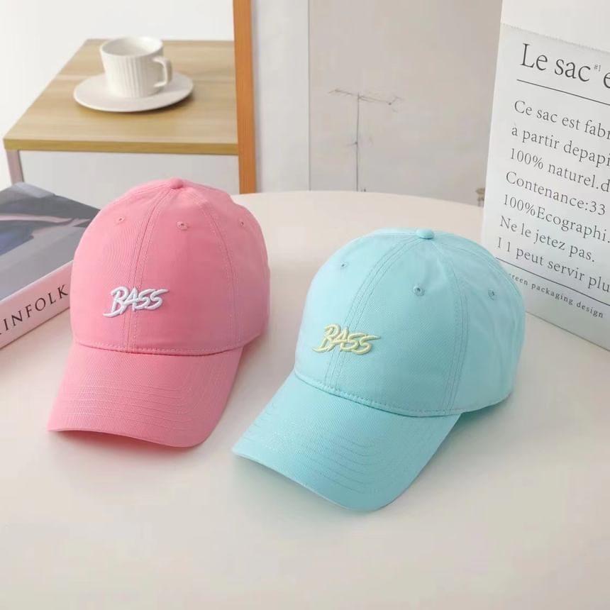 Baseball Embroidered Cap Lettering