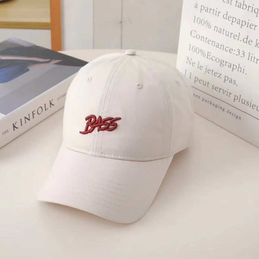 Baseball Embroidered Cap Lettering