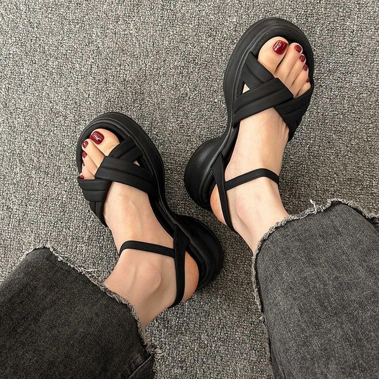 Twist Sandals Platform