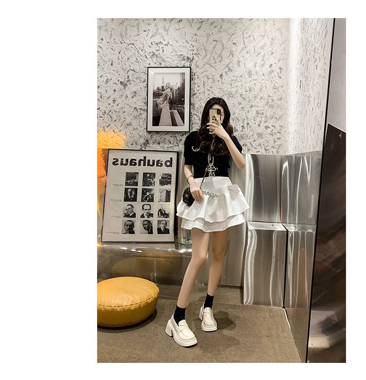 Loafers Plain Platform