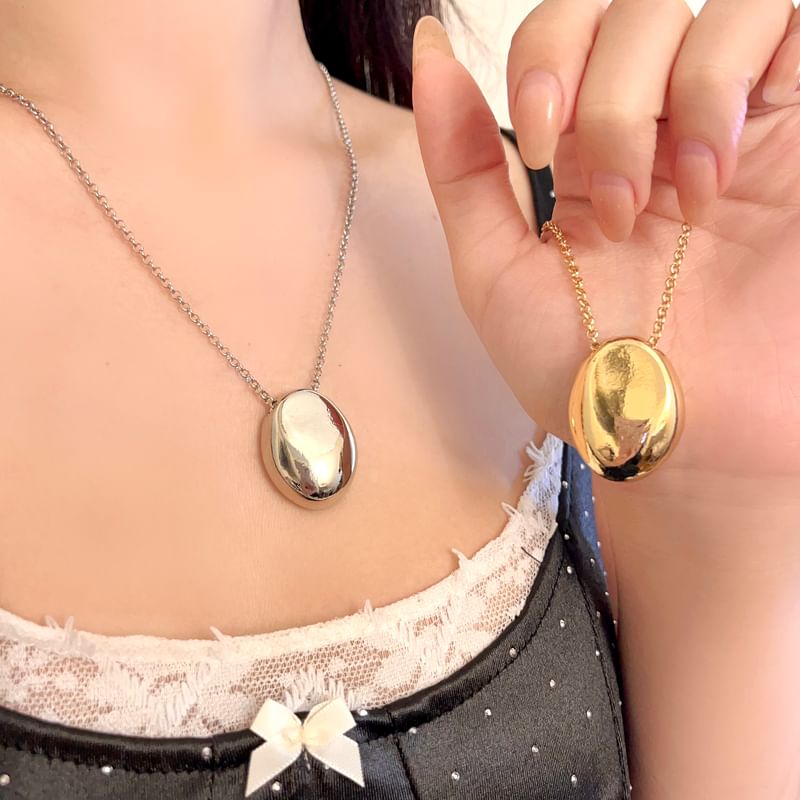 Pendant Metal Necklace