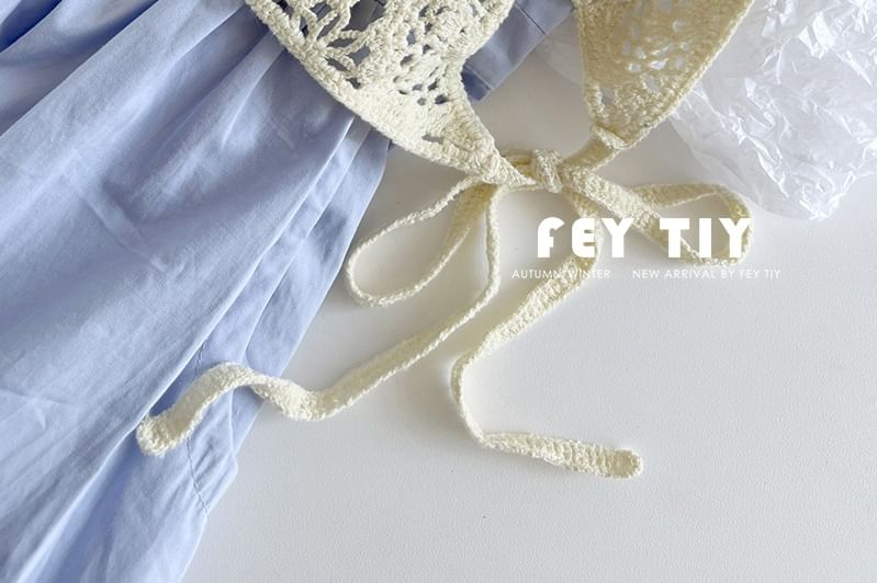 Knit Headkerchief Plain Crochet