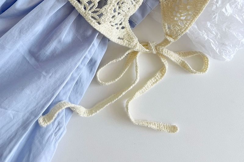 Knit Headkerchief Plain Crochet