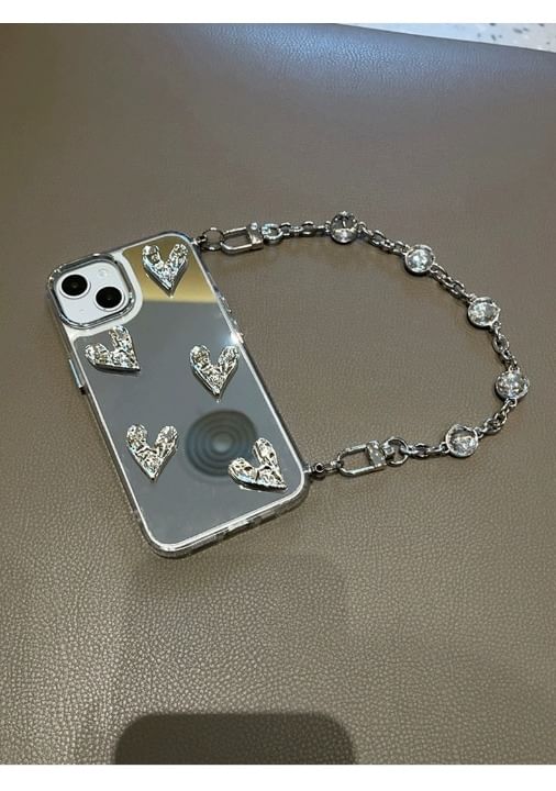 Mirrored Heart Case Phone