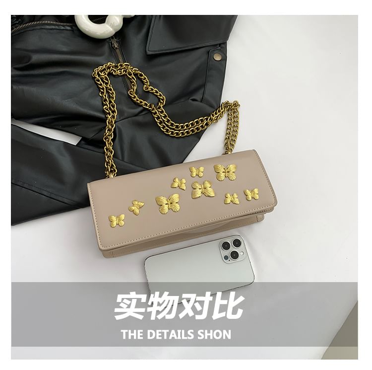 Crossbody Box Butterfly Bag Flap