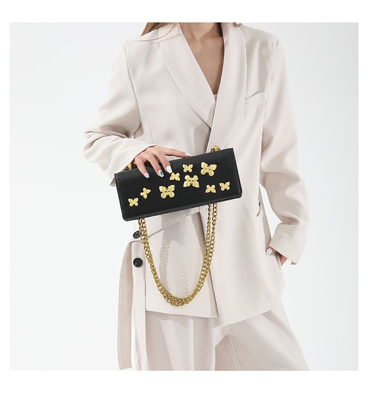 Crossbody Box Butterfly Bag Flap