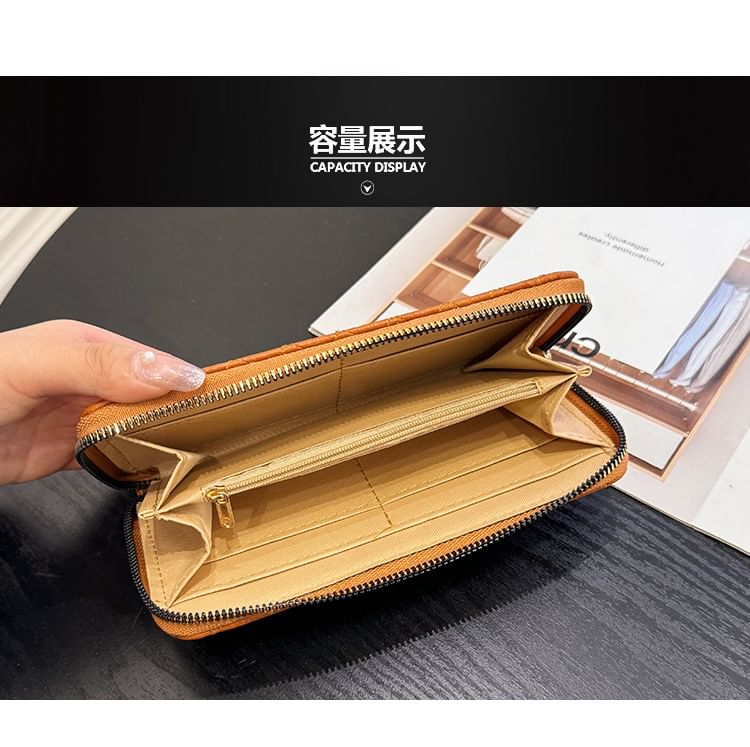 Quilted Wallet Long