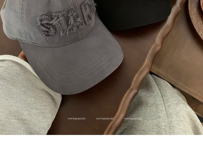 Applique Cap Lettering Baseball