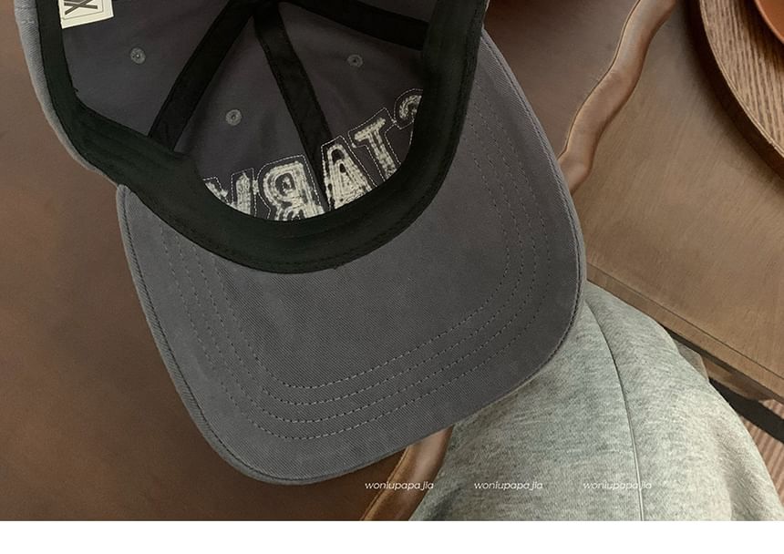 Applique Cap Lettering Baseball