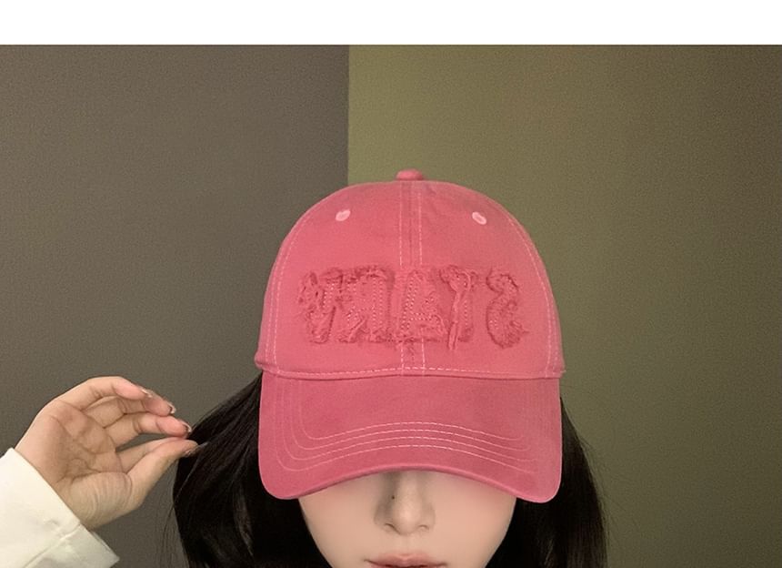 Applique Cap Lettering Baseball