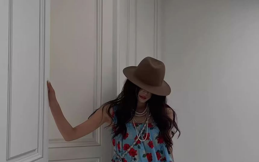 Sleeveless Mini Floral Sundress