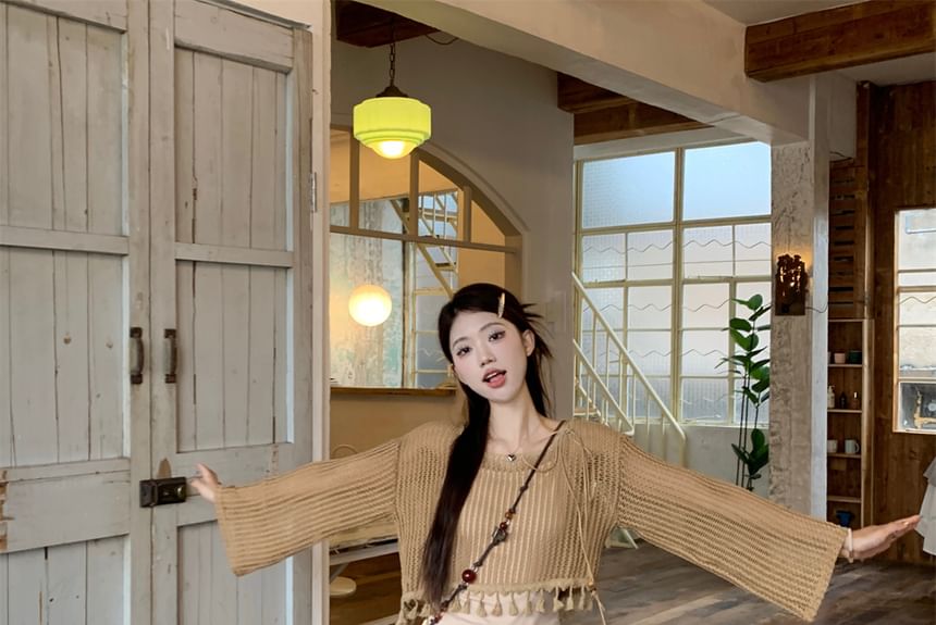 / Skirt Plain Rise Beaded Tassel Asymmetrical Detail Mid A-Line Sweater Cropped Chain Distressed Cami Mini Waist Top