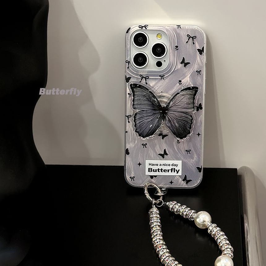 Set Phone Case Strap Butterfly /