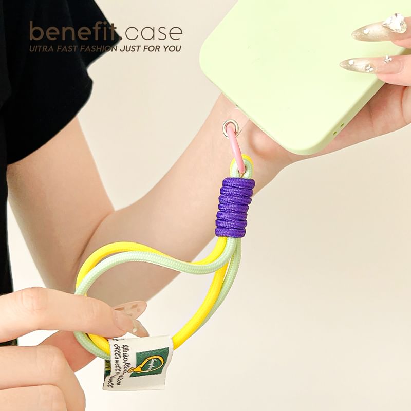 Strap Two-Tone Applique Phone