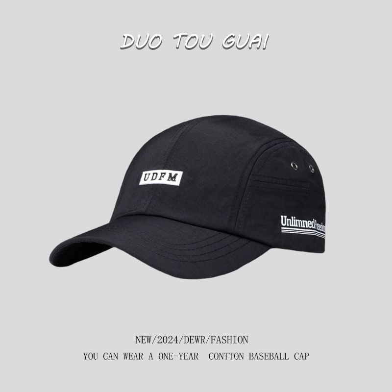 Baseball Lettering Cap Embroidered