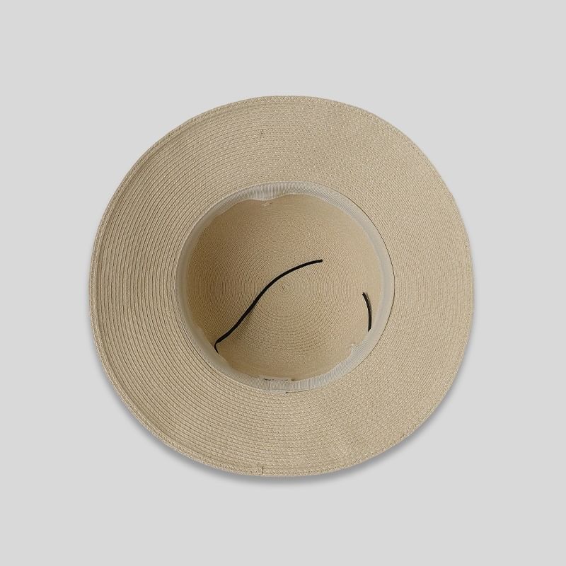Sun Lace Straw Hat Bow