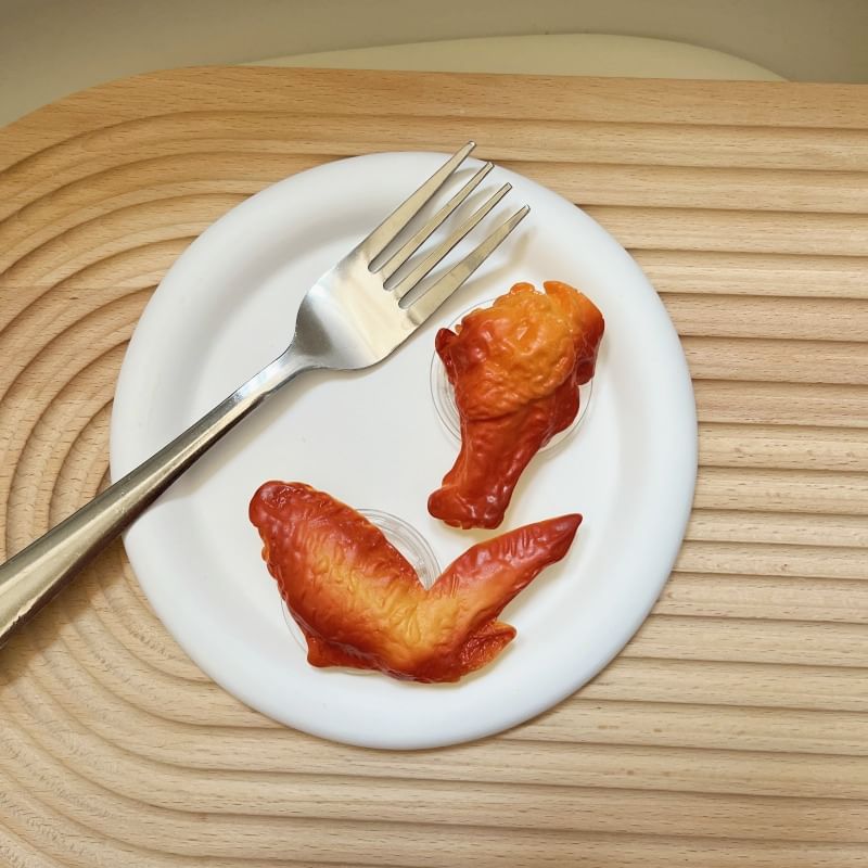 Chicken Wing Phone Stand Drumstick Desktop (Various Designs) / Plastic