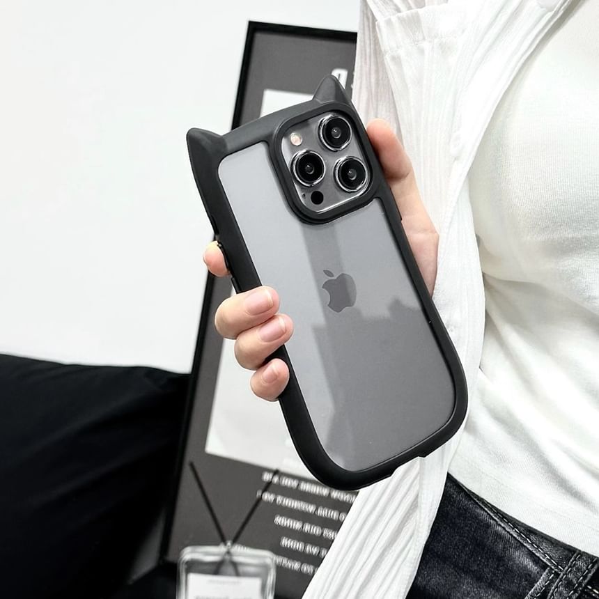 Case Ear Phone Cat
