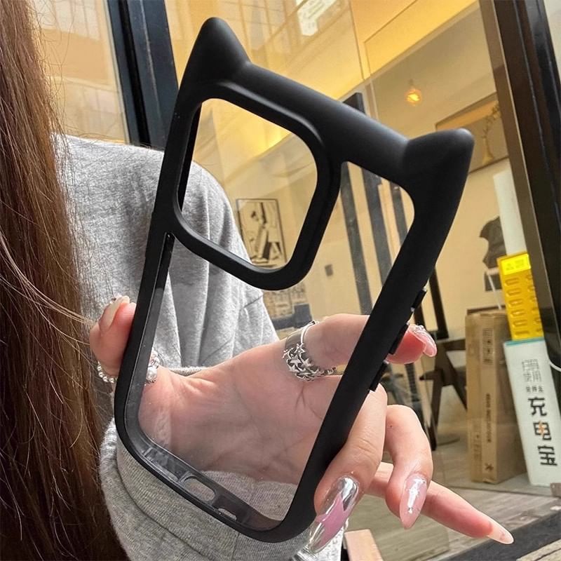 Case Ear Phone Cat
