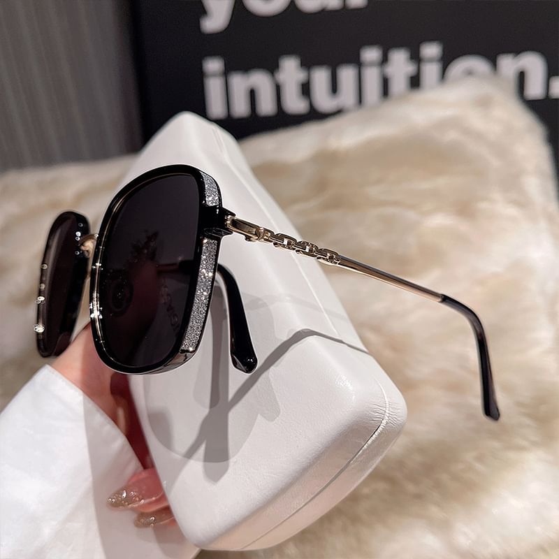 Polarized Frame Square Sunglasses