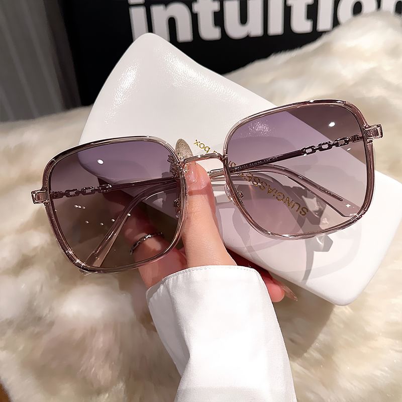 Polarized Frame Square Sunglasses