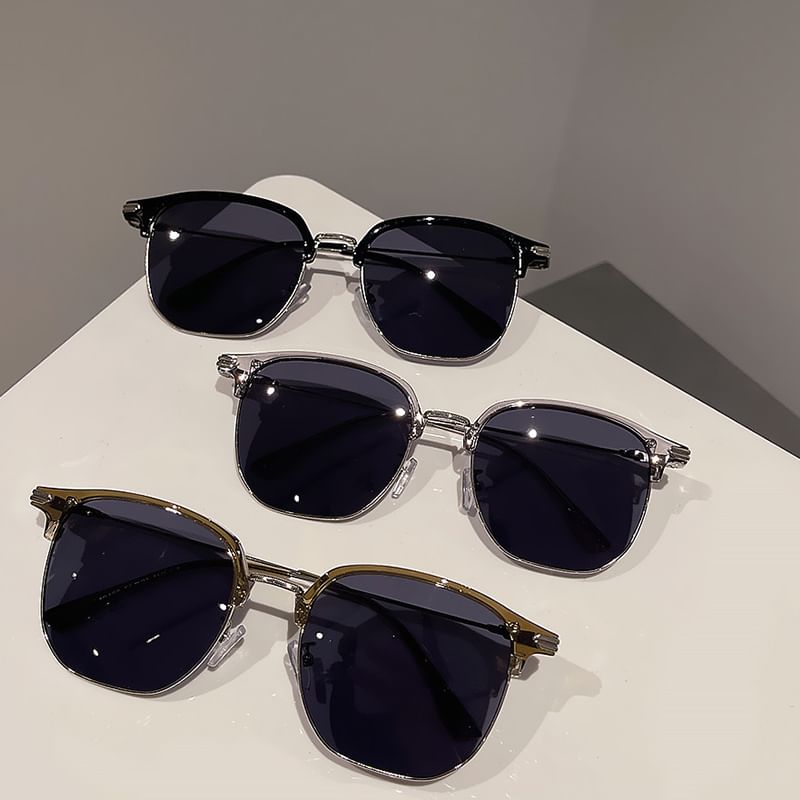 Frame Sunglasses Half