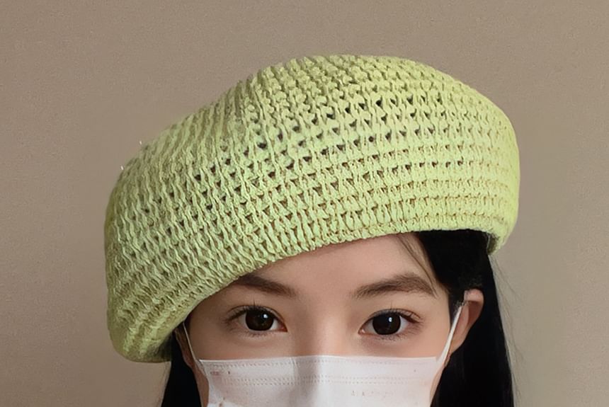 Beret Plain Perforated