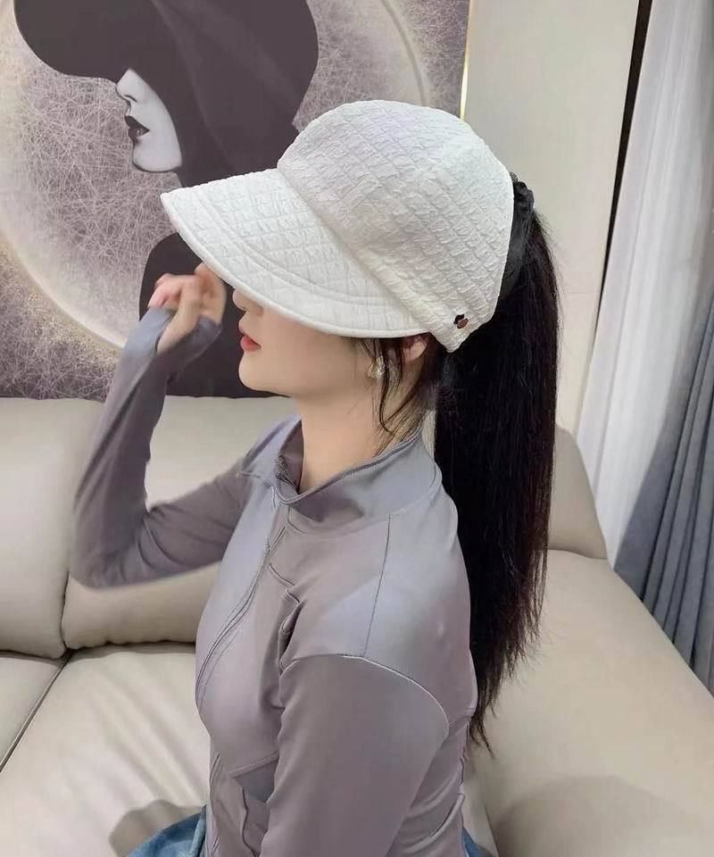 Plain Top Open Textured Hat