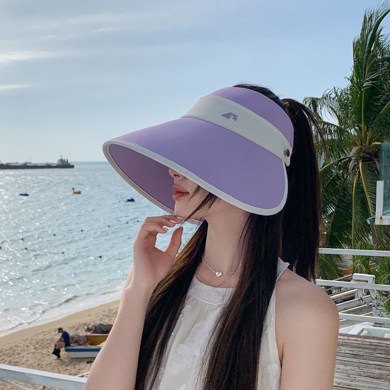 Two Wide Brim Visor Sun Tone