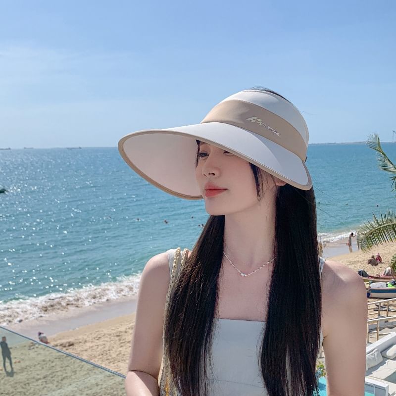 Two Wide Brim Visor Sun Tone