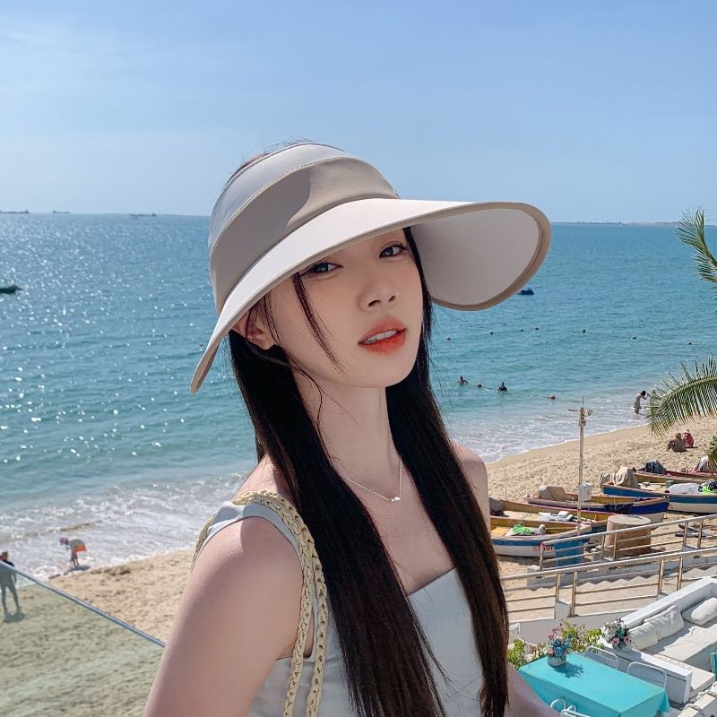 Two Wide Brim Visor Sun Tone