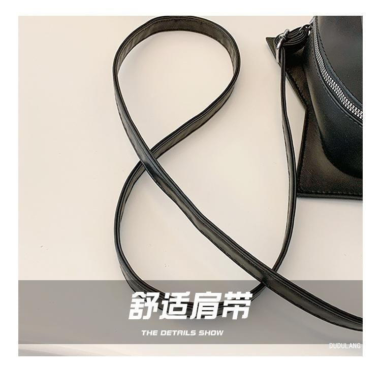 Crossbody Studded Leather Bag Star Faux Shape