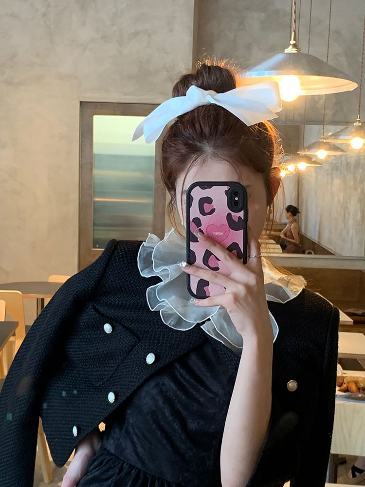 Fabric Hair Clip Bow