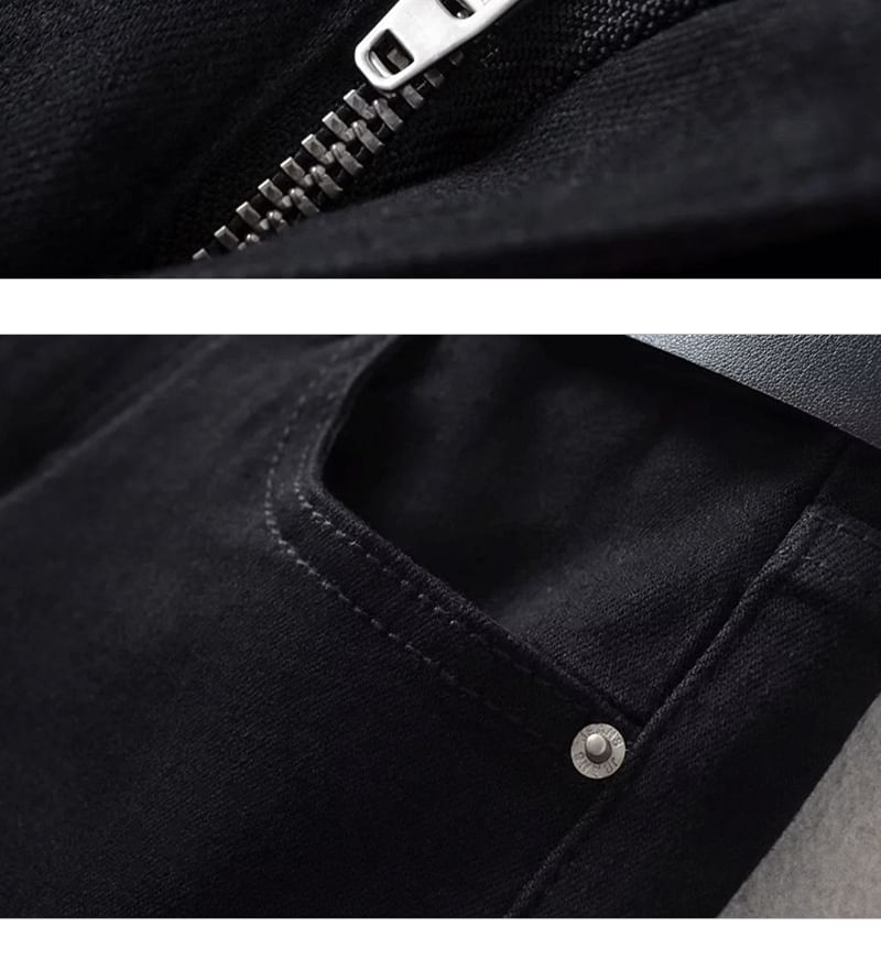 Set: High Waist Denim Shorts + Rhinestone Belt