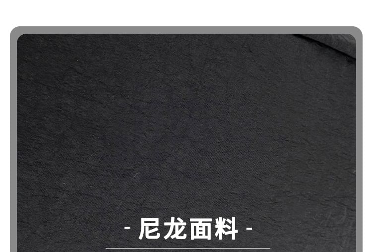 Plain Drawstring Backpack Nylon Flap