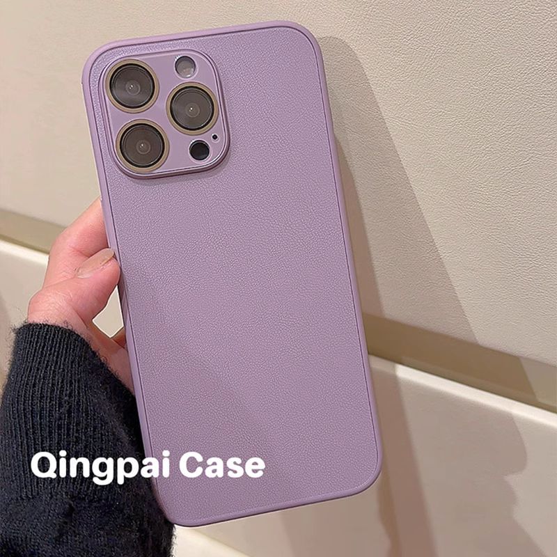 Plain Phone Case - iPhone 15 Pro Max / 15 Pro / 15 / 14 Pro Max / 14 Pro / 14 / 13 Pro Max / 13 Pro / 13 / 12 Pro Max / 12 Pro / 12