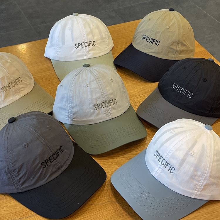 Lettering Cap Baseball