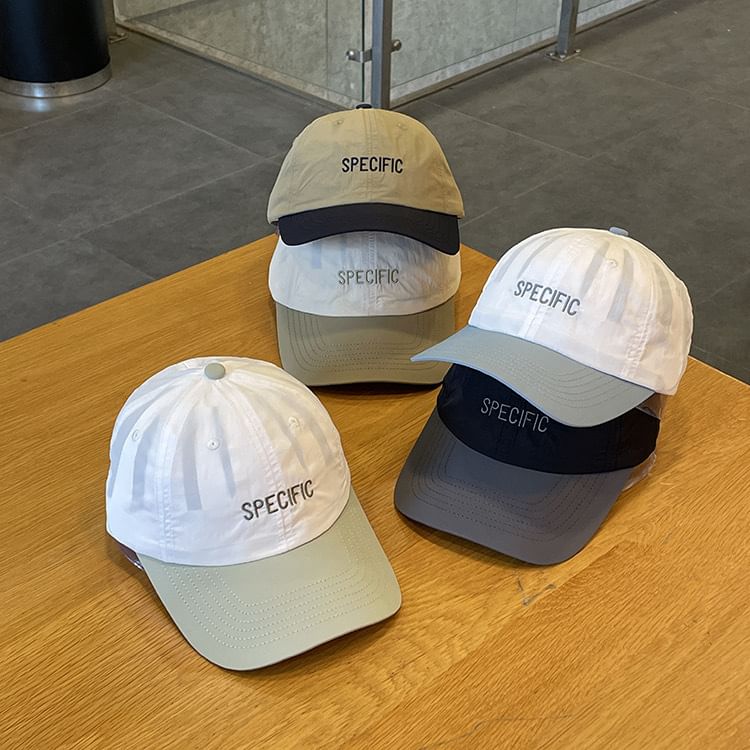 Lettering Cap Baseball