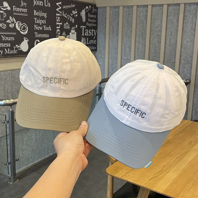 Lettering Cap Baseball