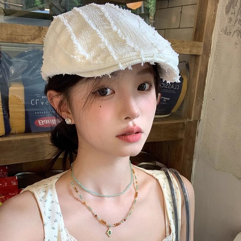 Newsboy Cap Textured