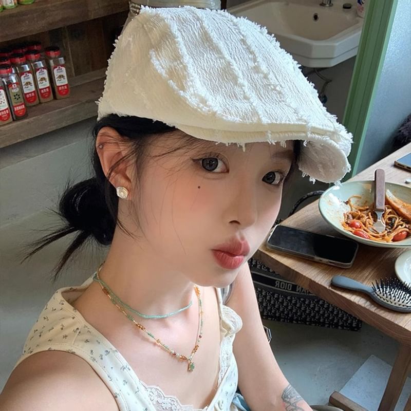 Newsboy Cap Textured