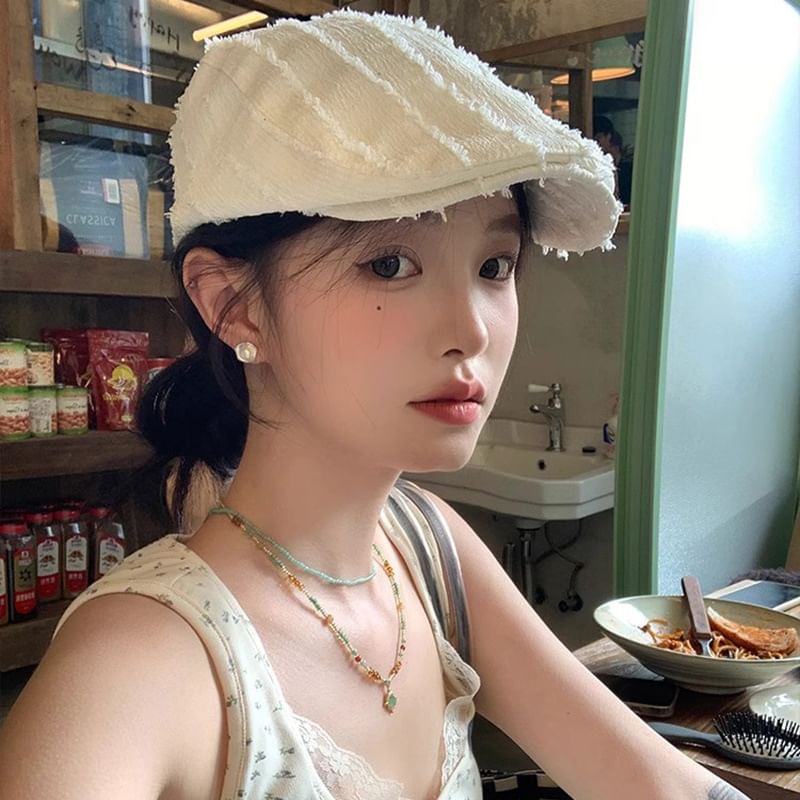 Newsboy Cap Textured