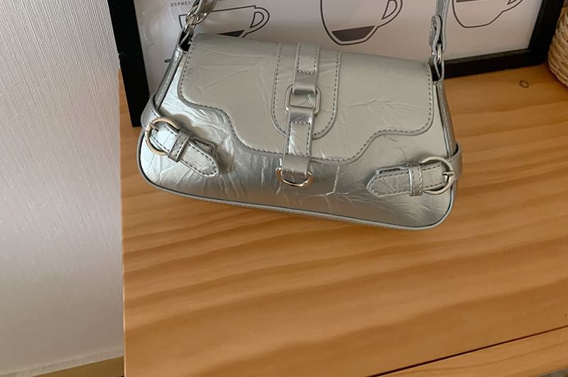 Bag Buckled Shoulder Flap