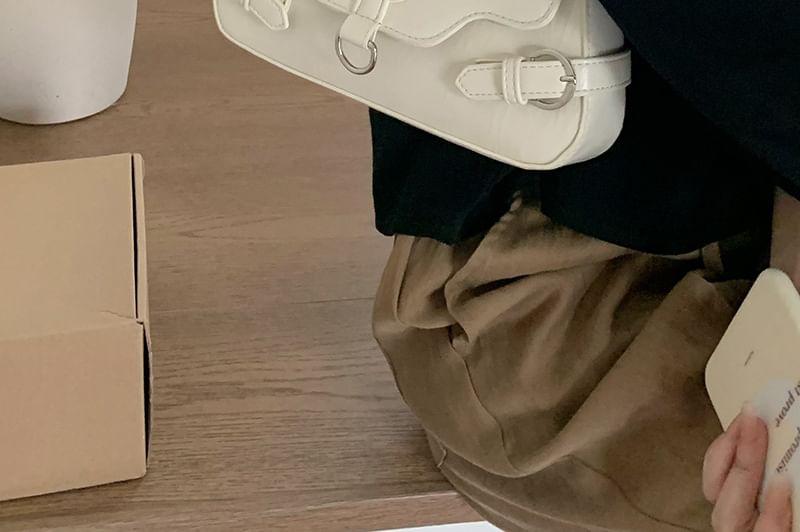 Bag Buckled Shoulder Flap