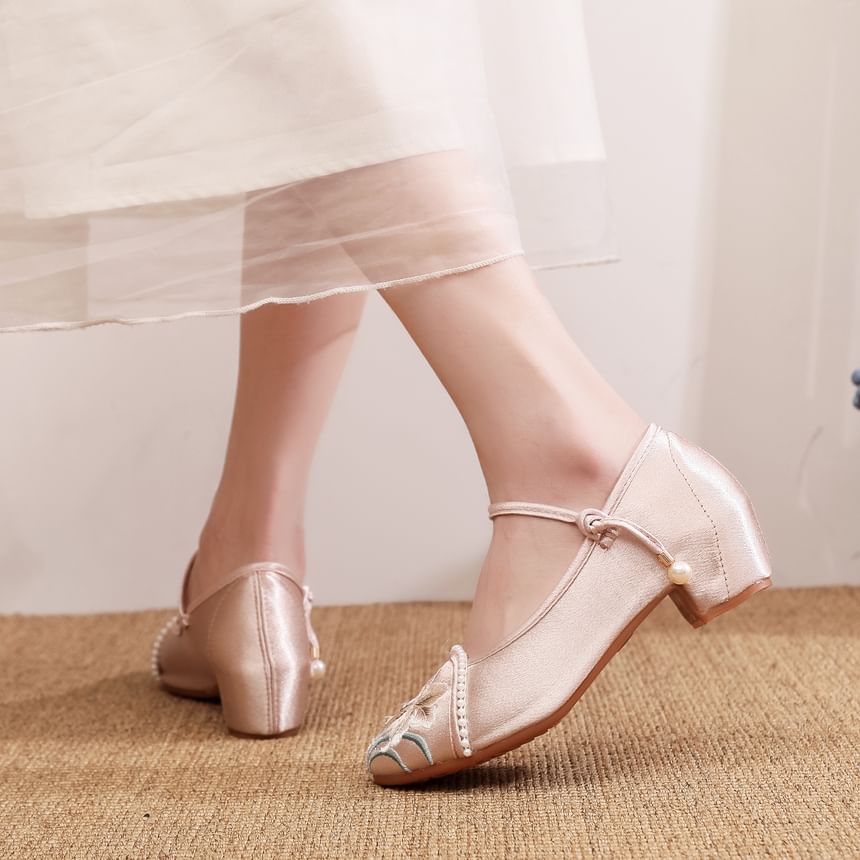 Embroidered Textile Flats