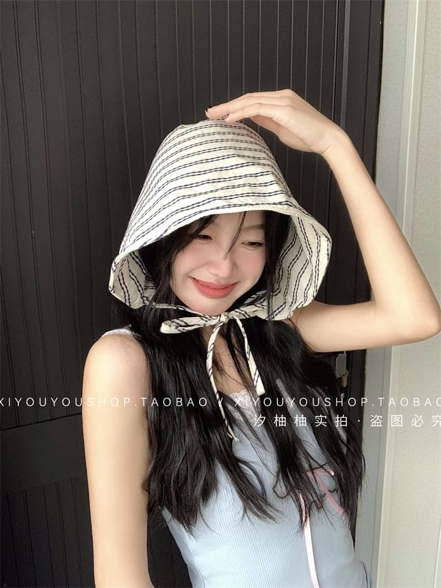 Bonnet Hat Striped