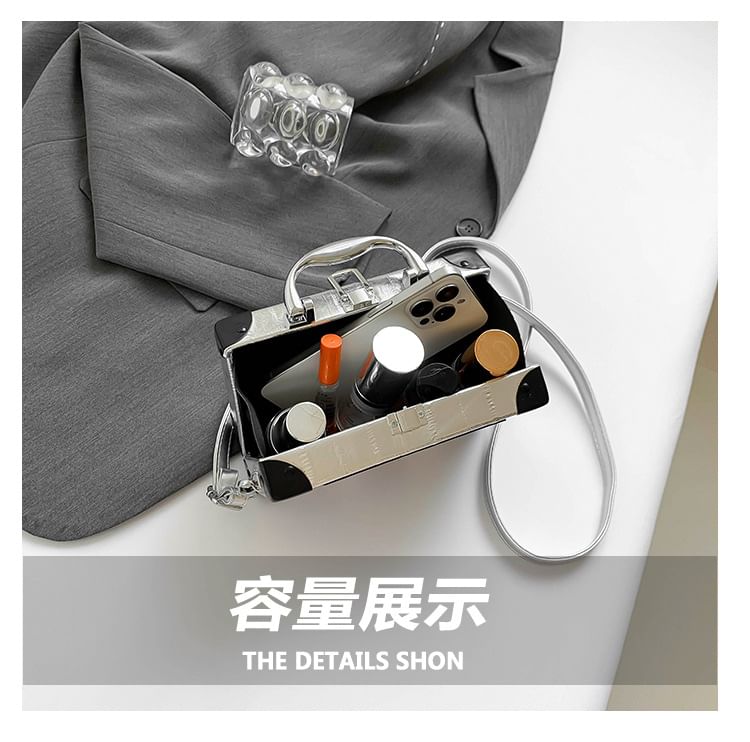 Crossbody Handle Box Top Radio Bag