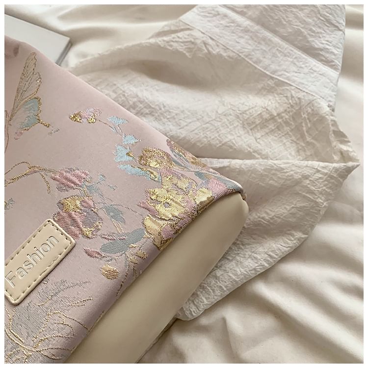 Jacquard Butterfly Bucket Bag