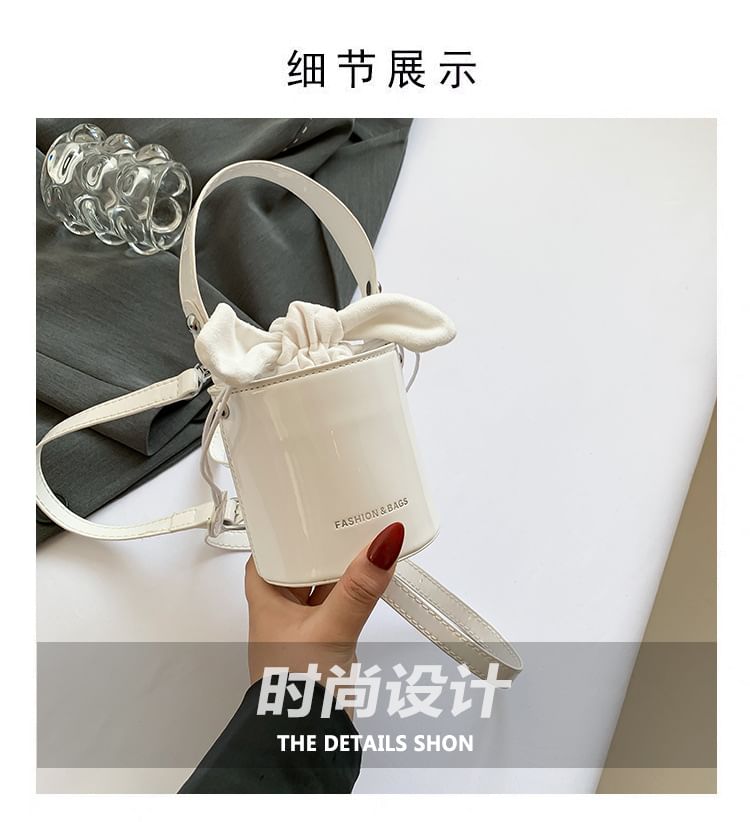 Bucket Bag Leather Faux