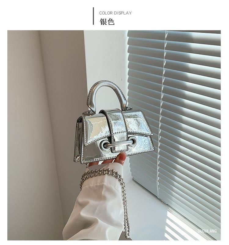 Beaded Bag Crossbody Flap Strap